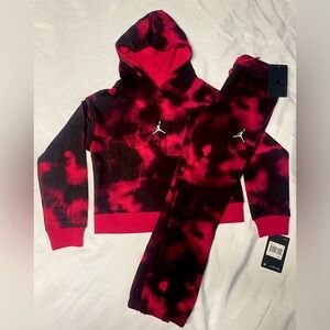[NWT] Jordan Girls Very Berry Hoodie Sweatpants Joggers Sweatsuit Tracksuit